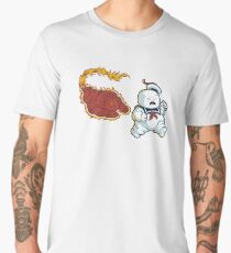 RUN MARSHMALLOW MAN - 0292 Men's Premium T-Shirt