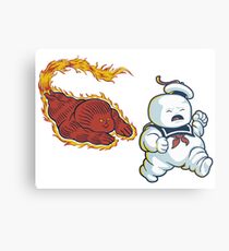 RUN MARSHMALLOW MAN - 0292 Metal Print
