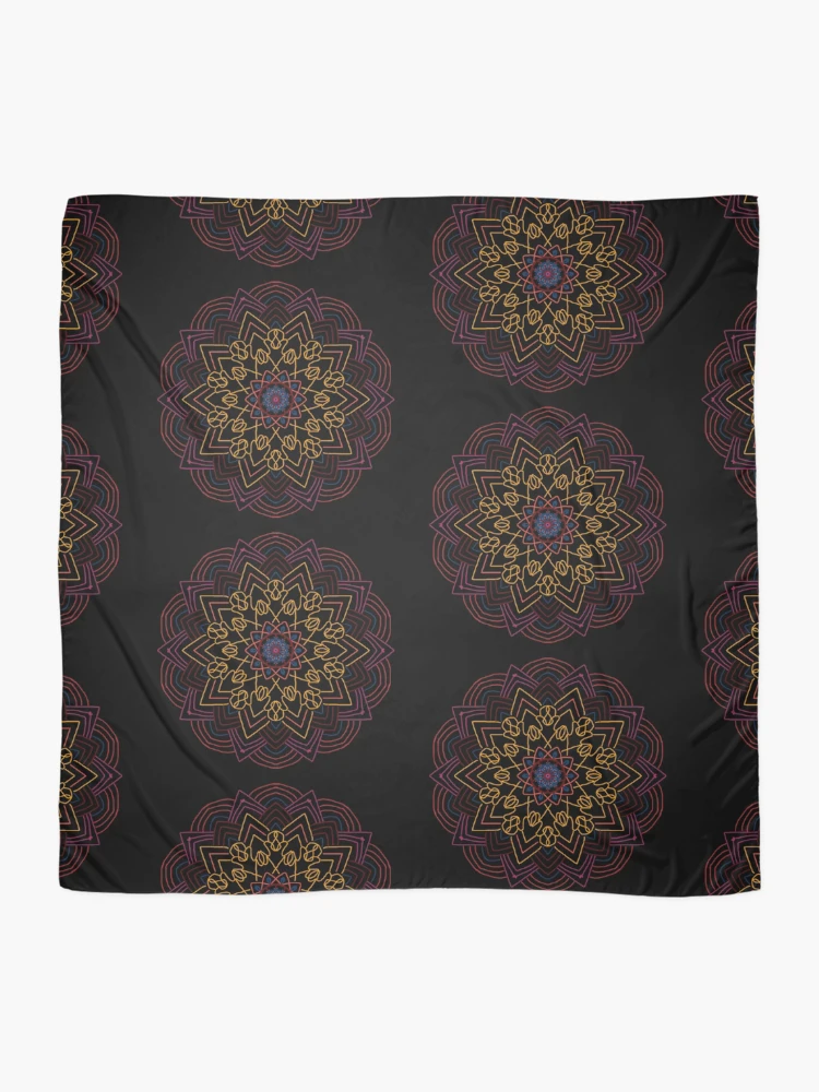 Thumbnail 2 of 3, Scarf, Mandala Pattern designed and sold by Rudravi.