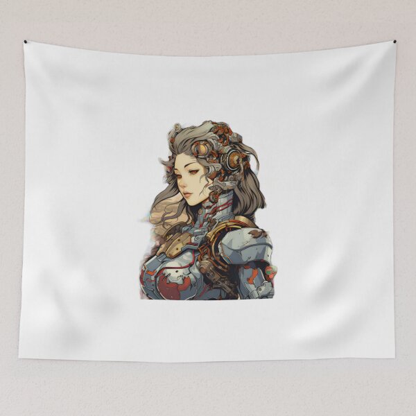 Item preview, Twisted Metal and Nature Female Android Warrior  designed and sold by BrandonArtWorld.
