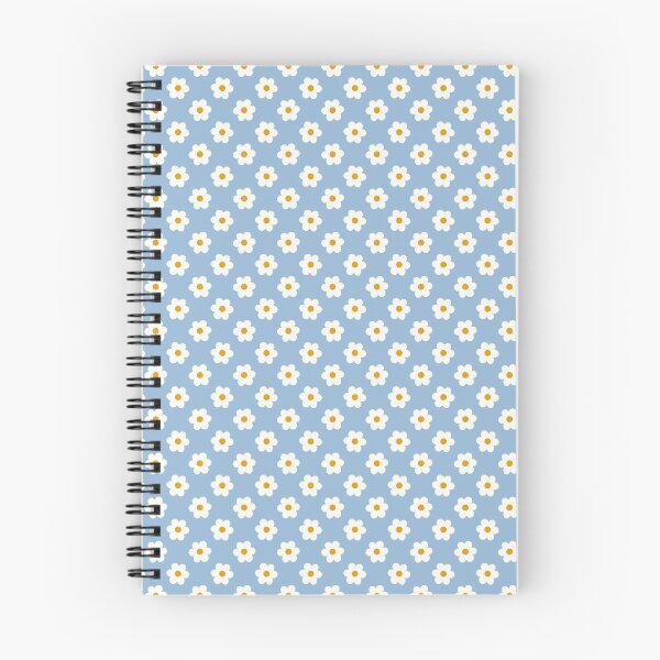 Item preview, Simple Flower Pattern in Light Blue and Ivory, an “Itty-Bitty Blossoms” design!   designed and sold by StudioSquiggly.