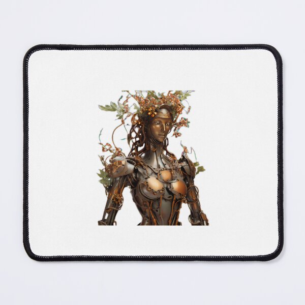 Item preview, Twisted Metal and Nature Female Android Warrior designed and sold by BrandonArtWorld.