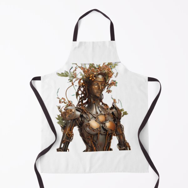 Item preview, Twisted Metal and Nature Female Android Warrior designed and sold by BrandonArtWorld.