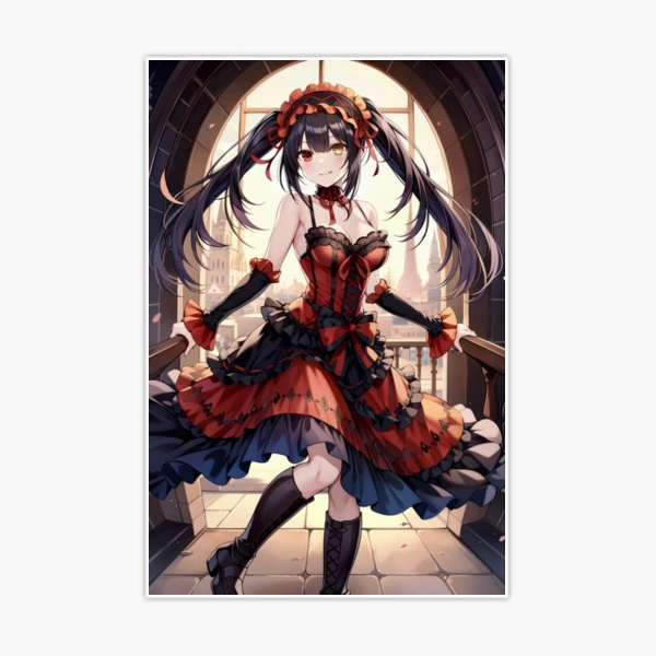 V6030 Kurumi Tokisaki Date A Live Anime Manga Art Decor WALL