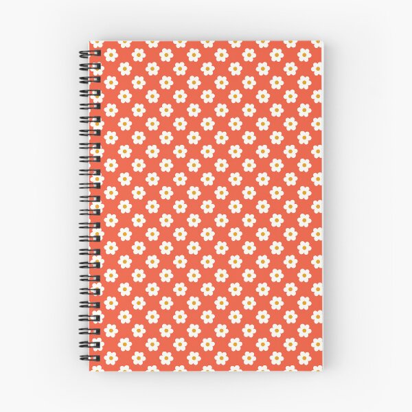 Item preview, Simple Flower Pattern in Red and Ivory, an “Itty-Bitty Blossoms” design!   designed and sold by StudioSquiggly.