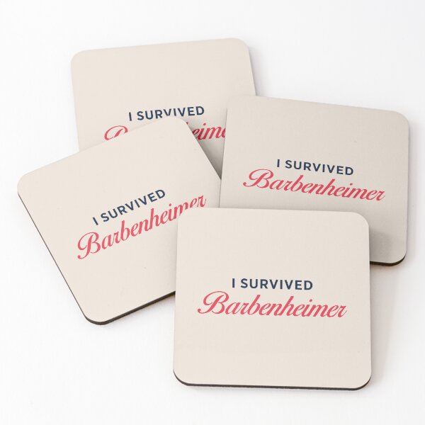 Item preview, I survived Barbenheimer | 2023 designed and sold by Retro Travel Design.