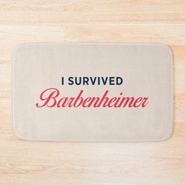 Item preview, I survived Barbenheimer | 2023 designed and sold by Retro Travel Design.