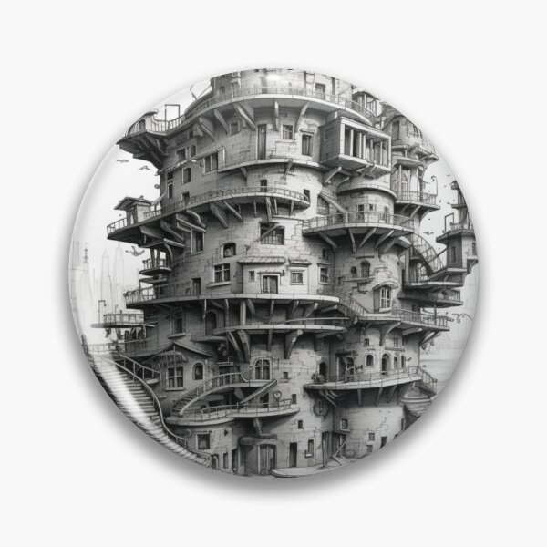 Item preview, Escher's Tower I designed and sold by aself1.