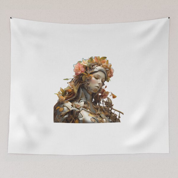 Item preview, Twisted Metal and Nature Female Android Warrior  designed and sold by BrandonArtWorld.