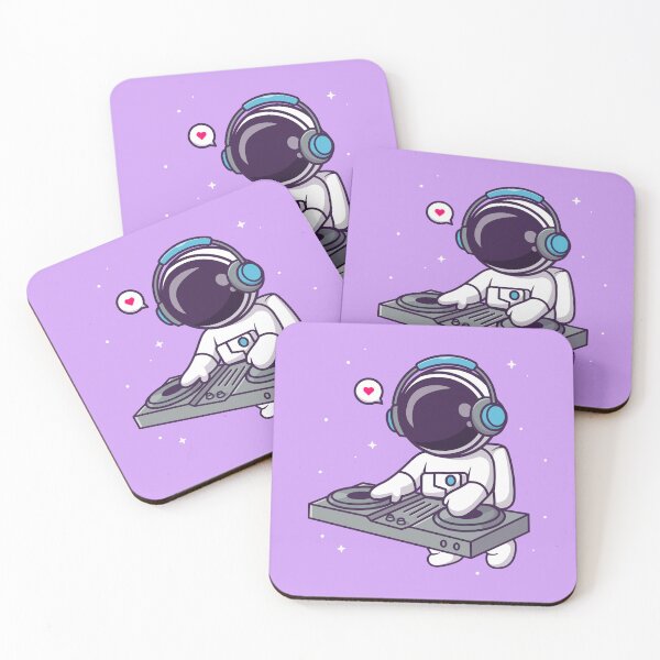 Item preview, Cute Astronaut DJ: Spinning Electronic Music in Space designed and sold by hjian8219.