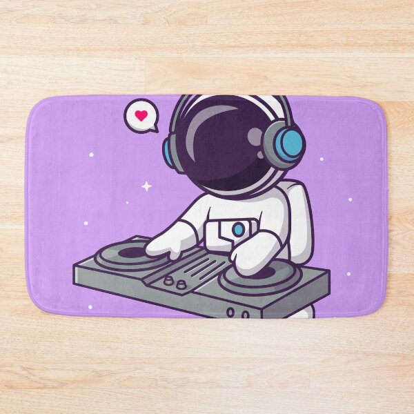 Item preview, Cute Astronaut DJ: Spinning Electronic Music in Space designed and sold by hjian8219.