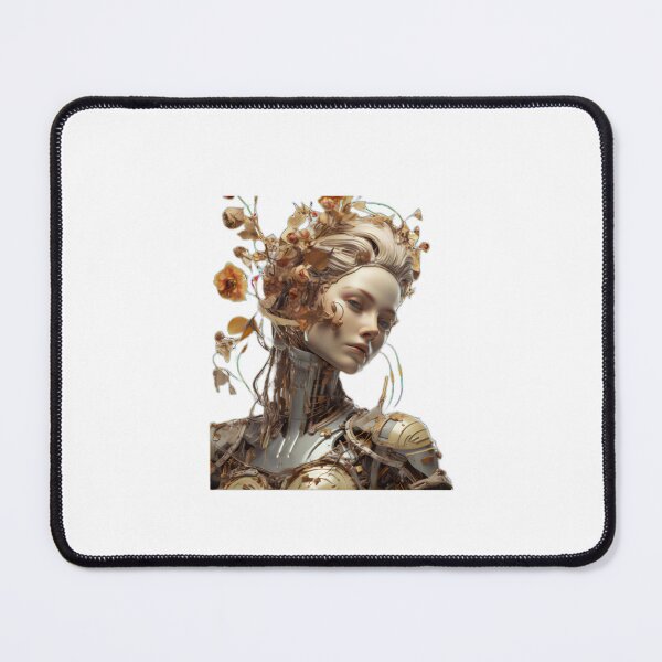 Item preview, Twisted Metal and Nature Female Android Warrior designed and sold by BrandonArtWorld.