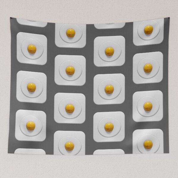 Item preview, Fried Eggs icon | white designed and sold by trepiu.