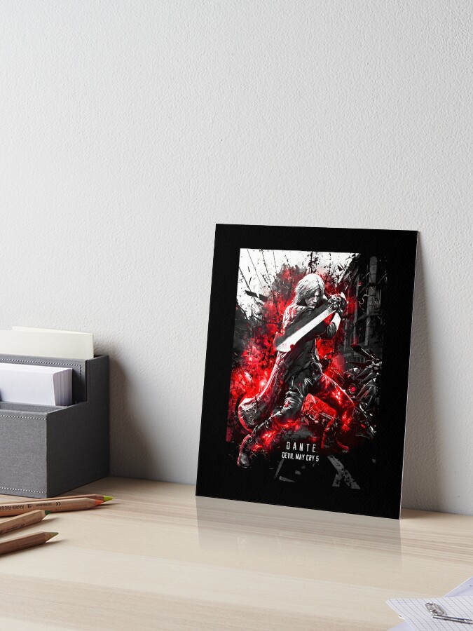 Dante - Devil May Cry 5 Art Board Print for Sale by AngeliaLucis