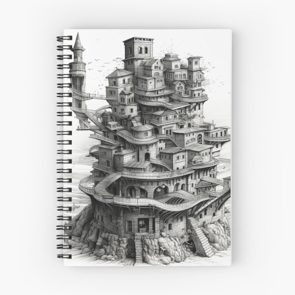 Item preview, Escher's Tower IX designed and sold by aself1.