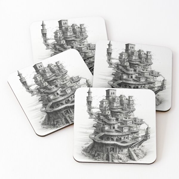 Item preview, Escher's Tower IX designed and sold by aself1.