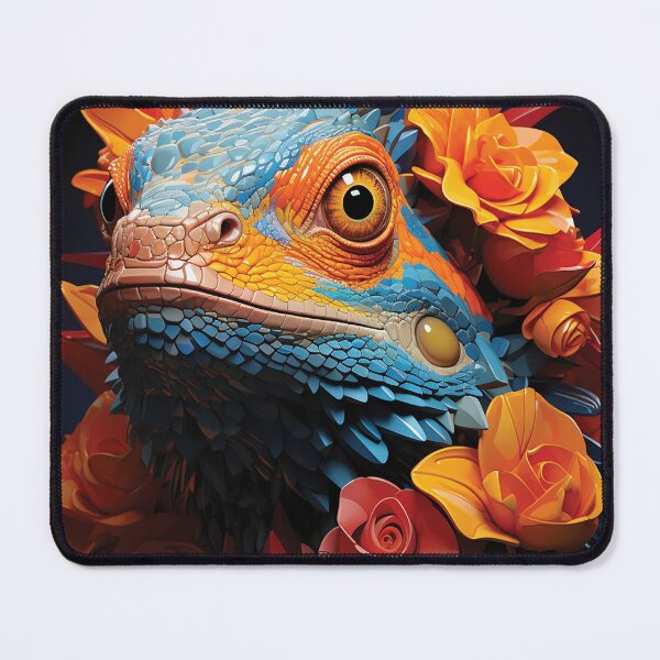 Item preview, the Chameleon Artwork by Ricardo Alfonso designed and sold by grafitoons.