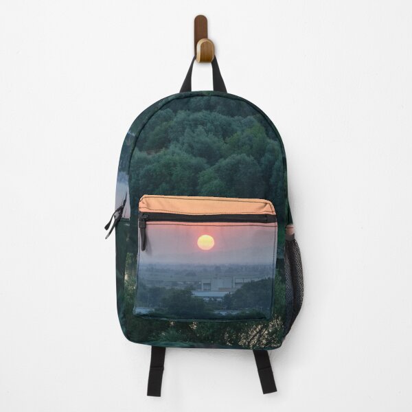 Item preview, Maritsa River with the Sun Setting Over Sredna Gora Mountains designed and sold by Georgia Mizuleva.
