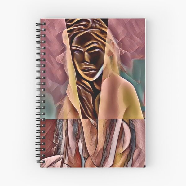 Item preview, Semi-abstract digital painting of female nude model designed and sold by pulchritude560.