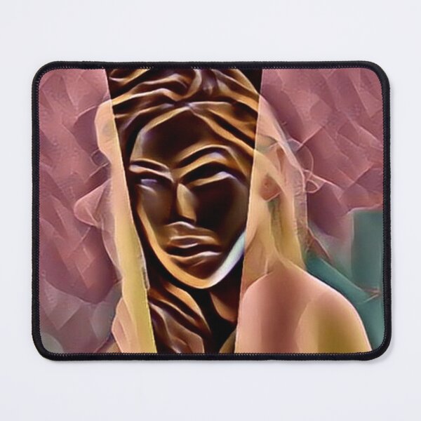 Item preview, Semi-abstract digital painting of female nude model designed and sold by pulchritude560.