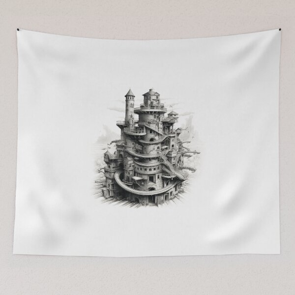 Item preview, Escher Tower XIV designed and sold by aself1.