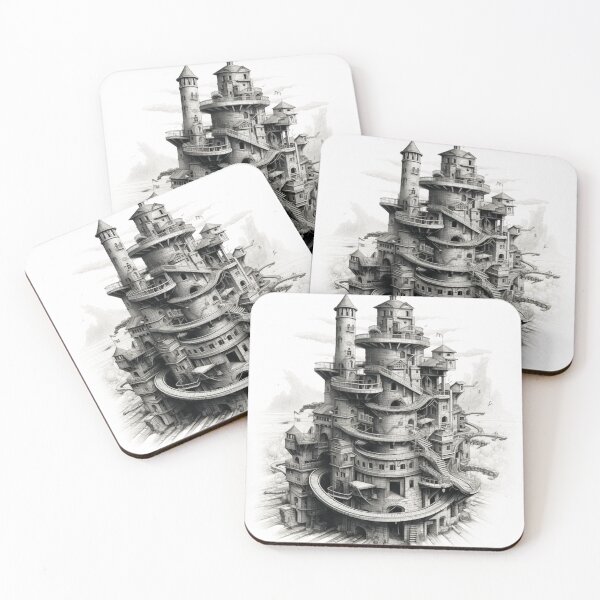 Item preview, Escher Tower XIV designed and sold by aself1.