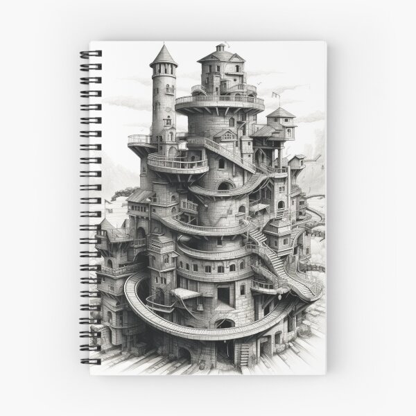 Item preview, Escher Tower XIV designed and sold by aself1.