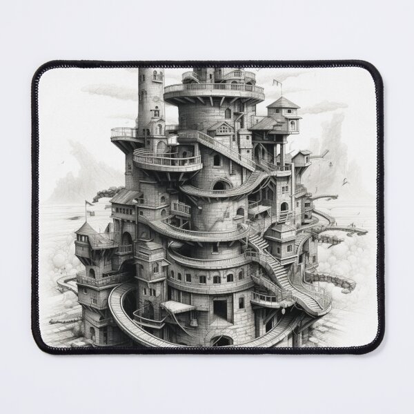 Item preview, Escher Tower XIV designed and sold by aself1.