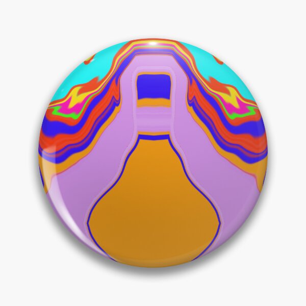 Item preview, Fluid Harmony - Seamless Blue & Pride Rainbow Abstract Pattern designed and sold by chuckletuckle.