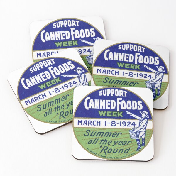 Item preview, 1924 Support Canned Foods Week designed and sold by historicimage.
