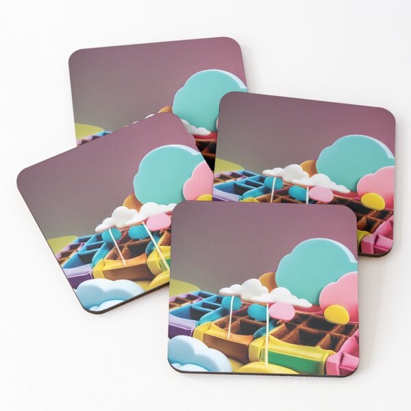 Item preview, Fluffy Worlds of Waffles designed and sold by Pastelous.