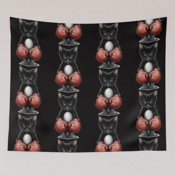 Item preview, boxing cat    designed and sold by NeStoltenberg.