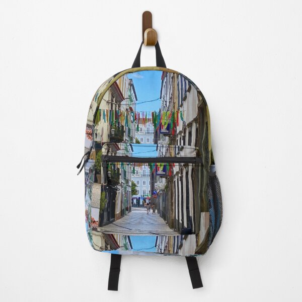 Item preview, Colorful PontaDelGada street view designed and sold by Susan Gallup.