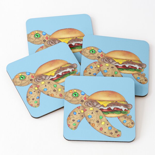 Item preview, Sub sandwich and m&m cookie turtle  designed and sold by Jenmillard.