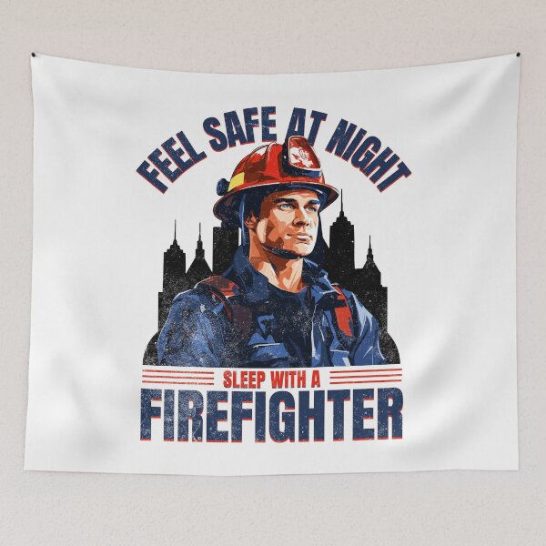Item preview, Sleep With a Firefighter designed and sold by Studio Bankai.