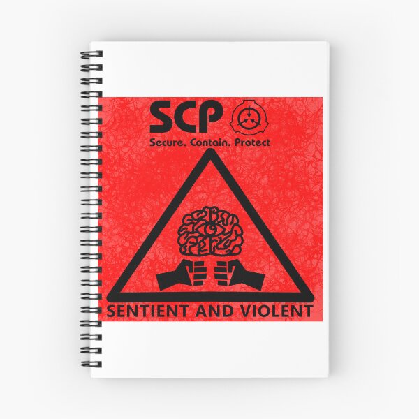 Item preview, SCP Sentient and Violent Warning Red designed and sold by Oceanman10.