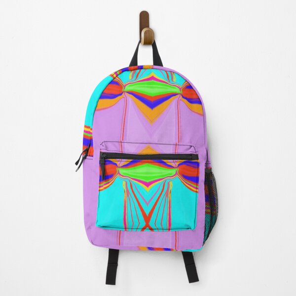 Item preview, Harmonious Fusion: Seamless Blue & Pride Rainbow Abstract Pattern designed and sold by chuckletuckle.