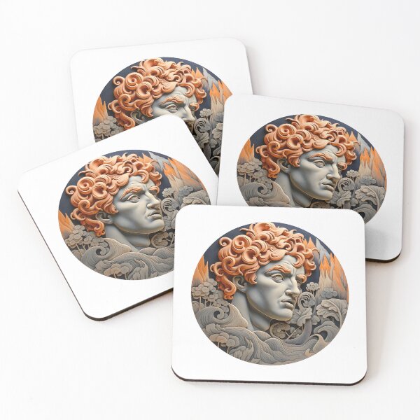 Item preview, Michelangelo's David Sculpture Design - For Classical Art Lovers designed and sold by AlanPhotoArt.
