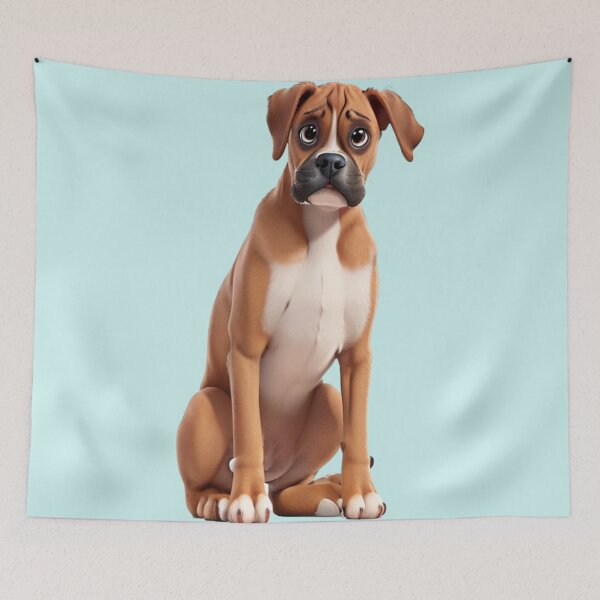 Item preview, Animated boxer in 3D style designed and sold by ChickNickStudio.