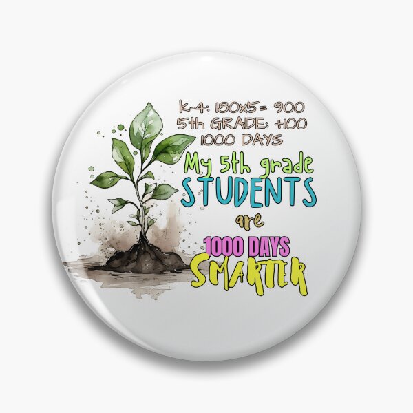 Item preview, My 5th Grade Students Are 1000 Days Smarter  designed and sold by LoveYaToo.