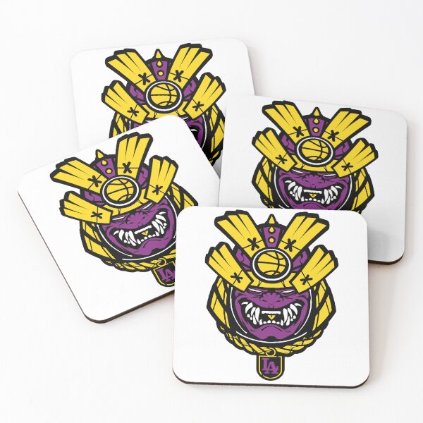 Item preview, Los Angeles Lakers Samurai Mask  designed and sold by OrganicGraphic.