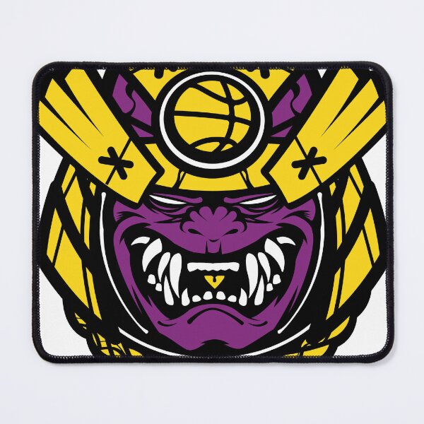 Item preview, Los Angeles Lakers Samurai Mask  designed and sold by OrganicGraphic.