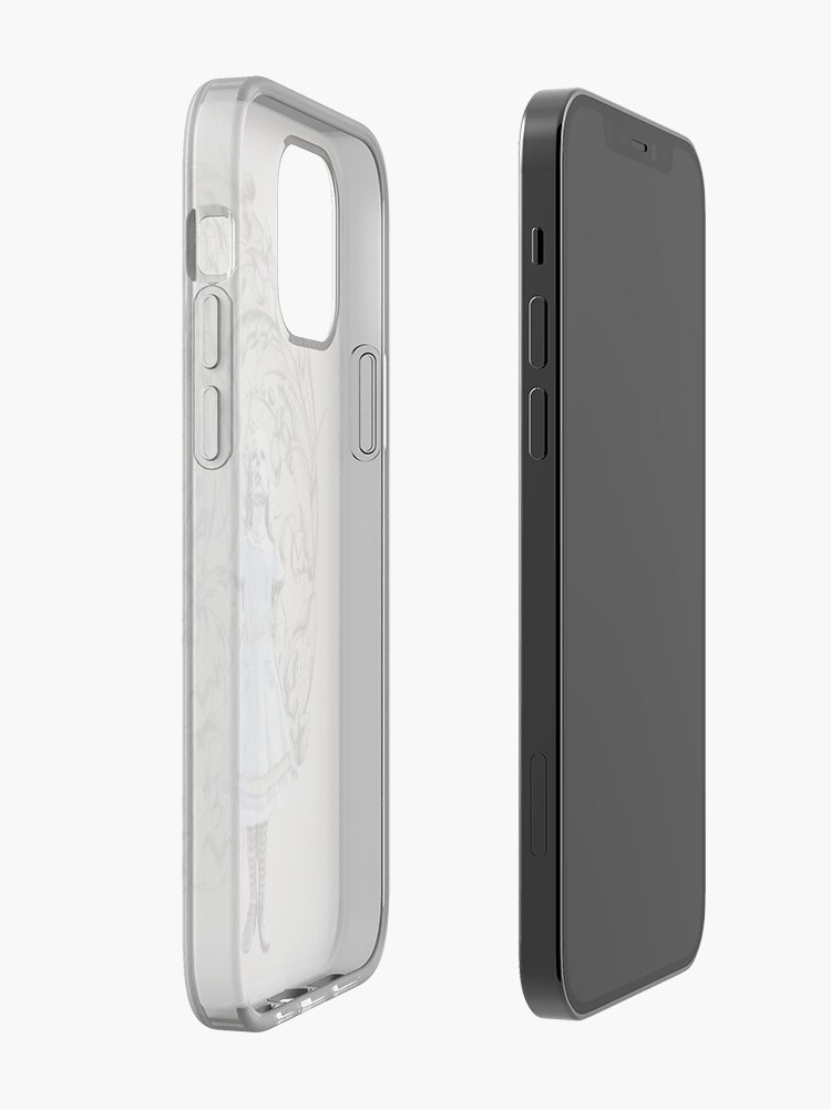 Alternate view of Alice meets White Rabbit on her way to Wonderland iPhone Case & Cover