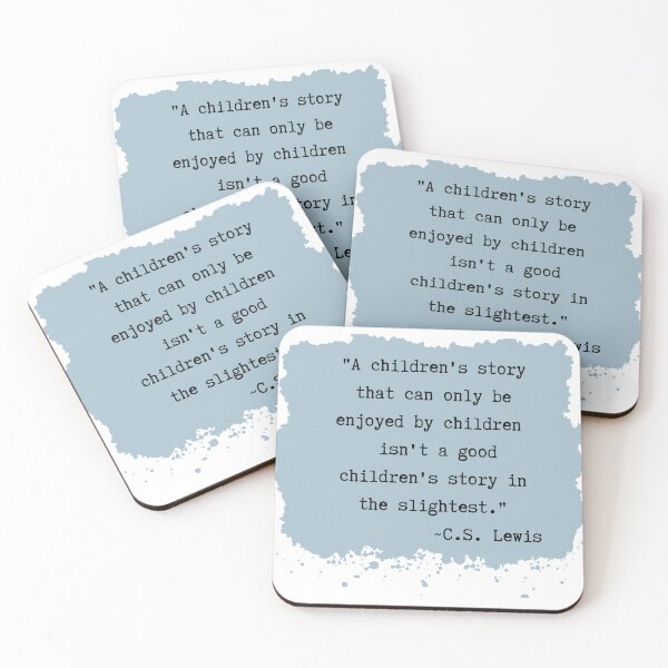 Item preview, C.S. Lewis Quote designed and sold by LoveGraceValor.