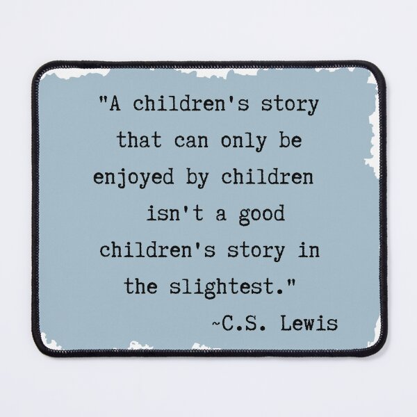 Item preview, C.S. Lewis Quote designed and sold by LoveGraceValor.