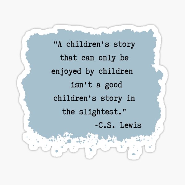 Item preview, C.S. Lewis Quote designed and sold by LoveGraceValor.