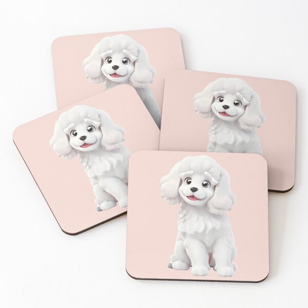 Item preview, Animated Poodle in 3D style designed and sold by ChickNickStudio.