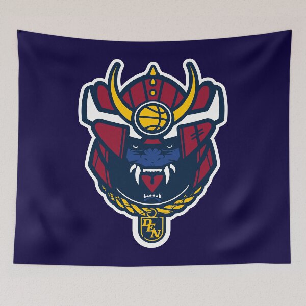 Item preview, Denver Nuggets Samurai Warrior Mask designed and sold by OrganicGraphic.