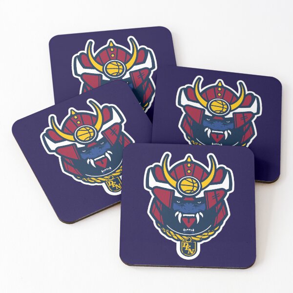Item preview, Denver Nuggets Samurai Warrior Mask designed and sold by OrganicGraphic.