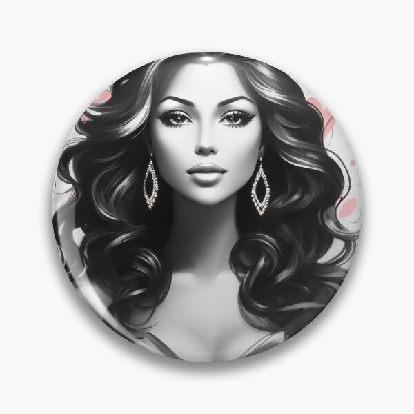 Item preview, Single and Fabulous: Empowering Image of a Confident Woman with Crown and Heart designed and sold by CharmingChic.